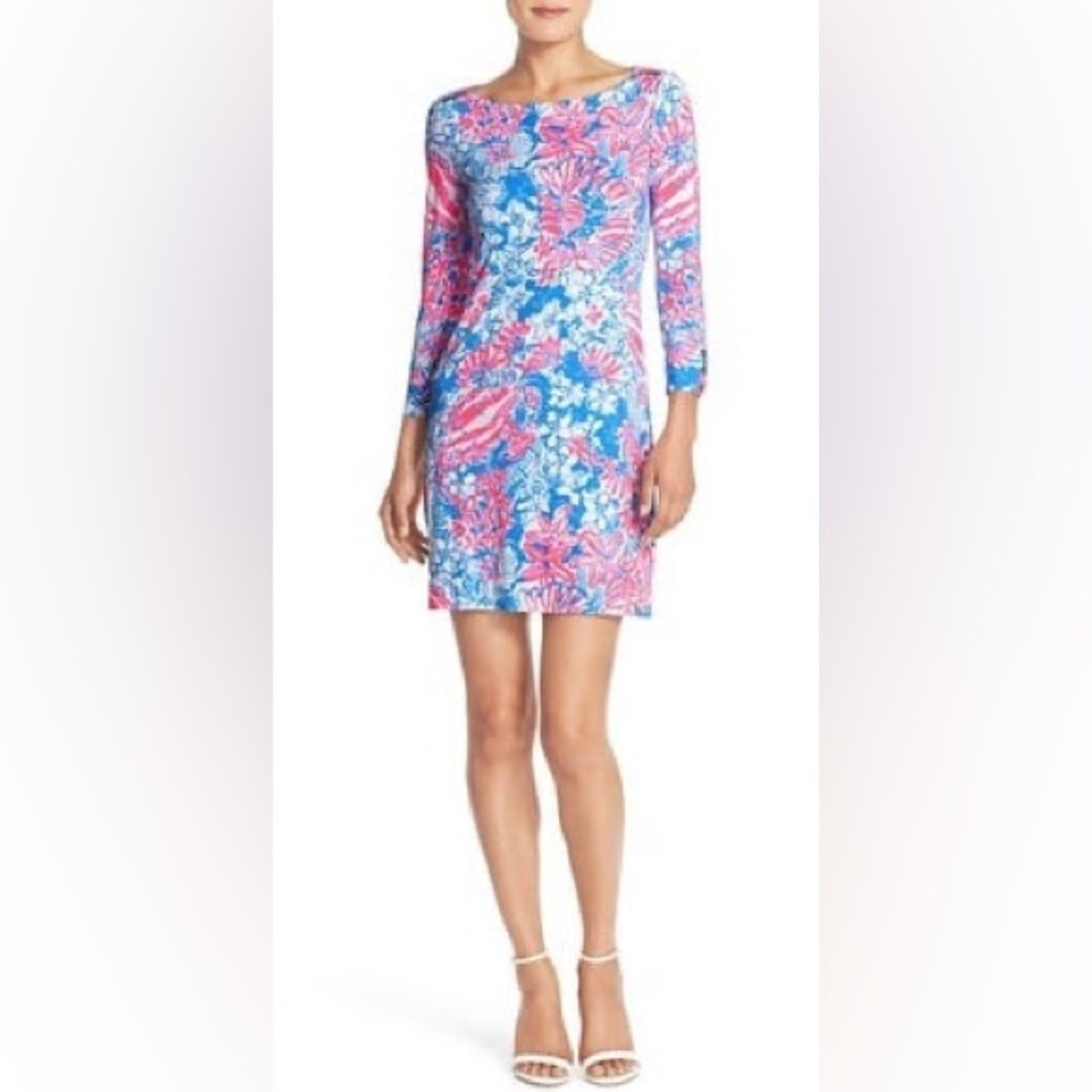 Lilly Pulitzer Noelle Dress in Bay Dreamin Size Small